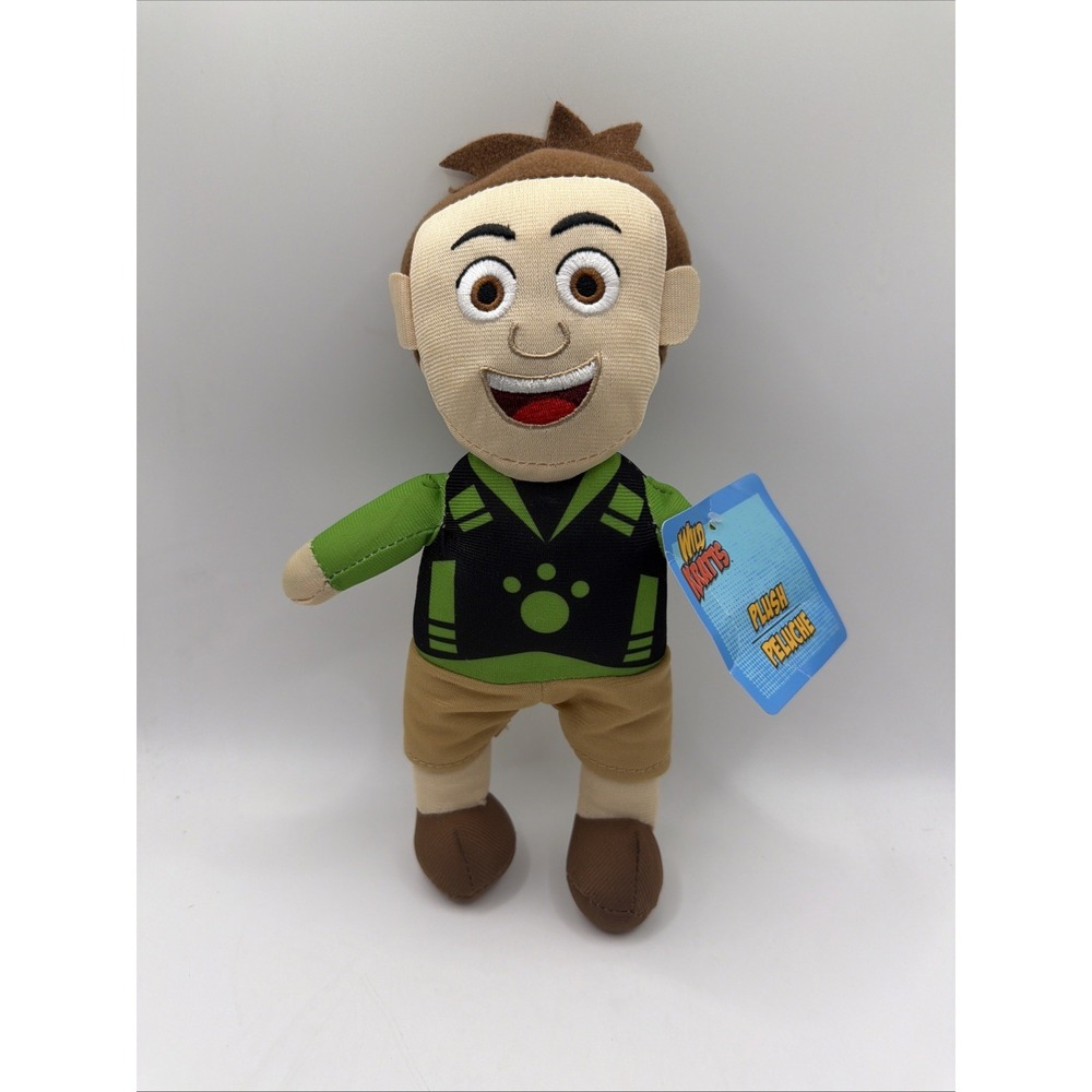 WILD KRATTS Chris 10" Doll Toy  TV Character‎ PLUSH ONLY-NEW
